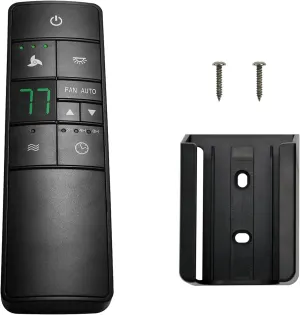 HD3 Replacement Remote for Hampton Bay Home Decorators Collection Ceiling Fan Remote Control,w/Thermostatic Control Light Dimmer Timer,for KUJCE10320 TR222A TX031 2AAZPHD3 HD3(Remote Only)