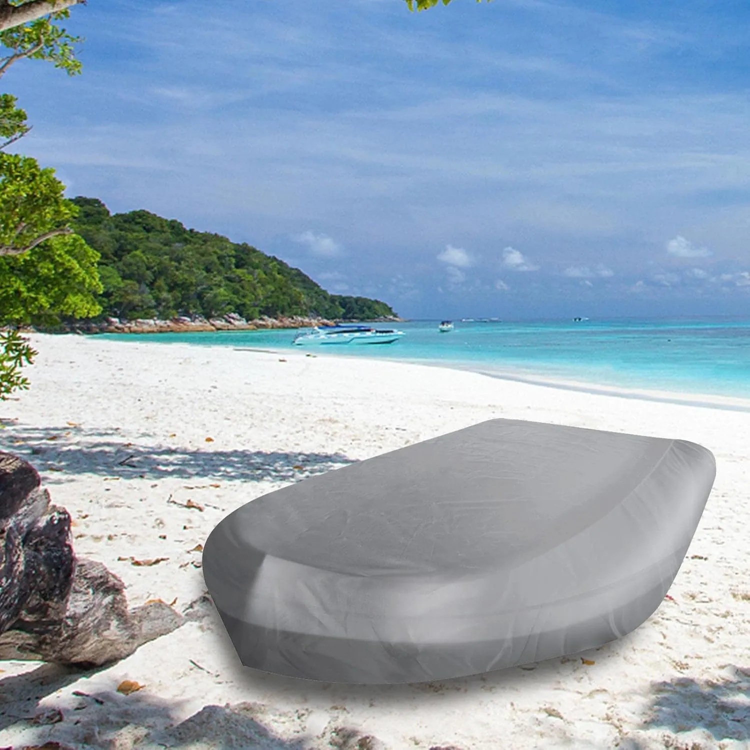 Inflatable Boat - Waterproof Boat Protection Gear, | Large Drift Boat,dust-Proof, Anti Uv, Enlarged Kayak Boat for Outdoor, Weather Resistant with Sun Damage Protection