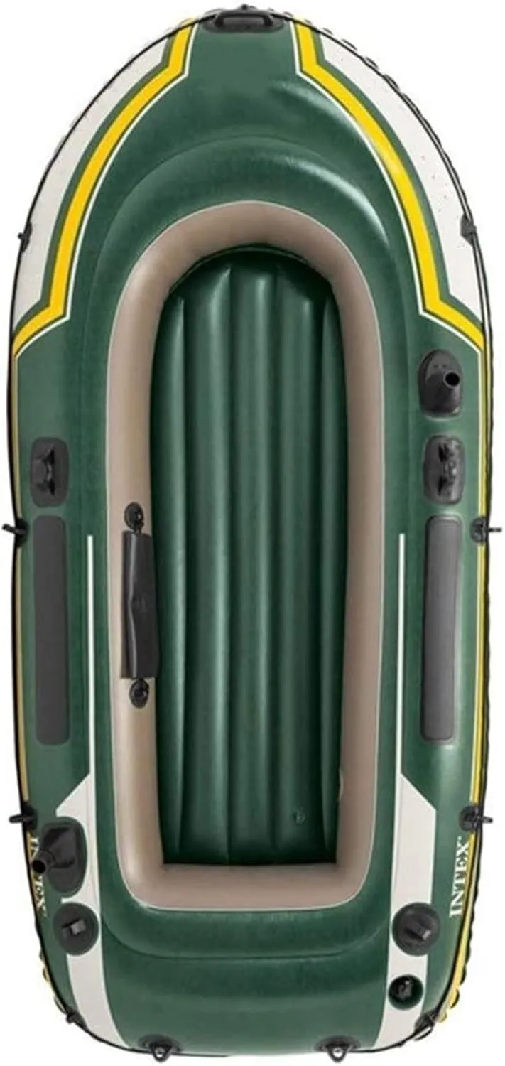 Inflatable Kayak 2 Person Rubber Kayak Thickened Double Inflatable Fishing Boat Double Inflatable Boat Sport Foldable Drift Boat