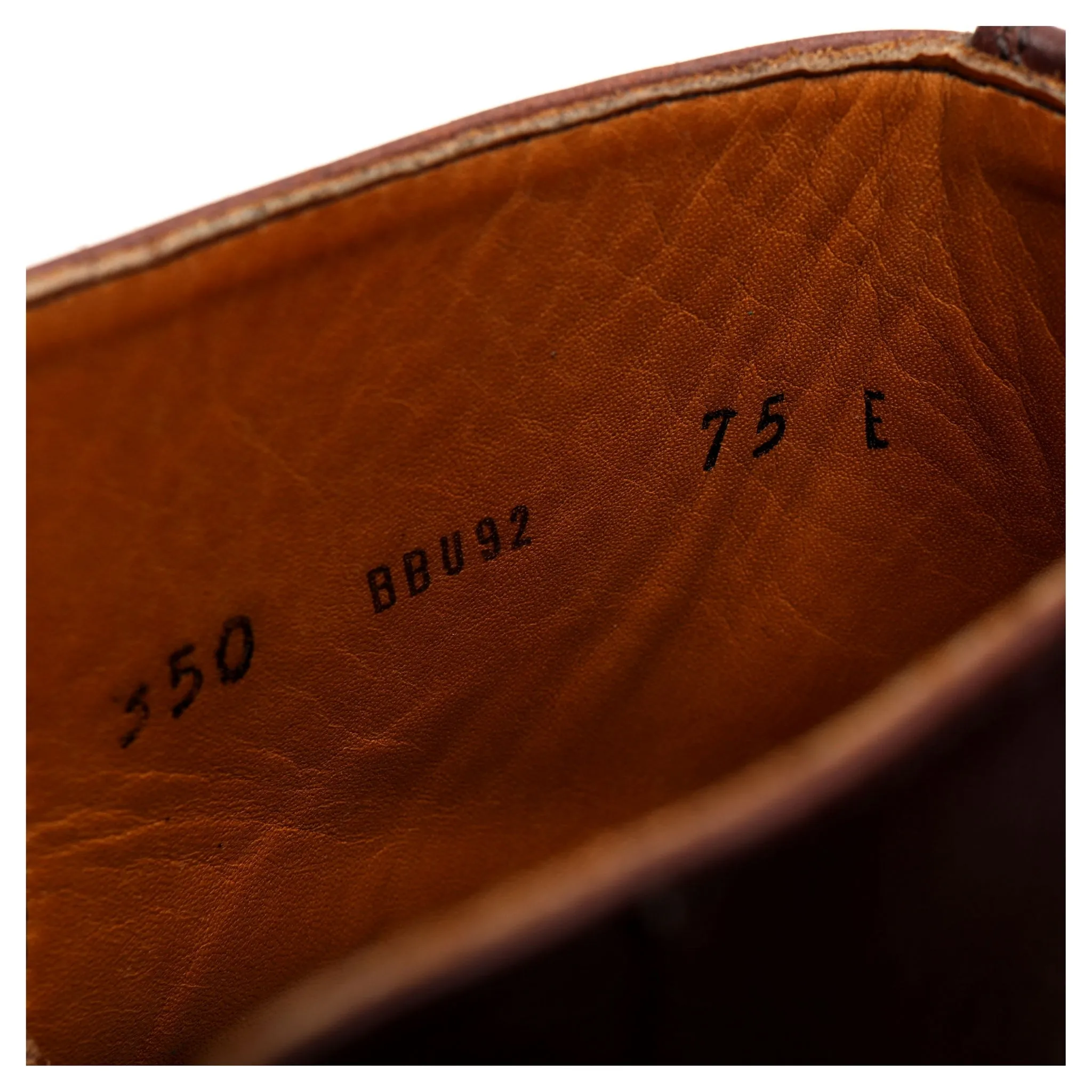 'Johnson' Brown Leather Boots UK 6.5 US 7.5 E