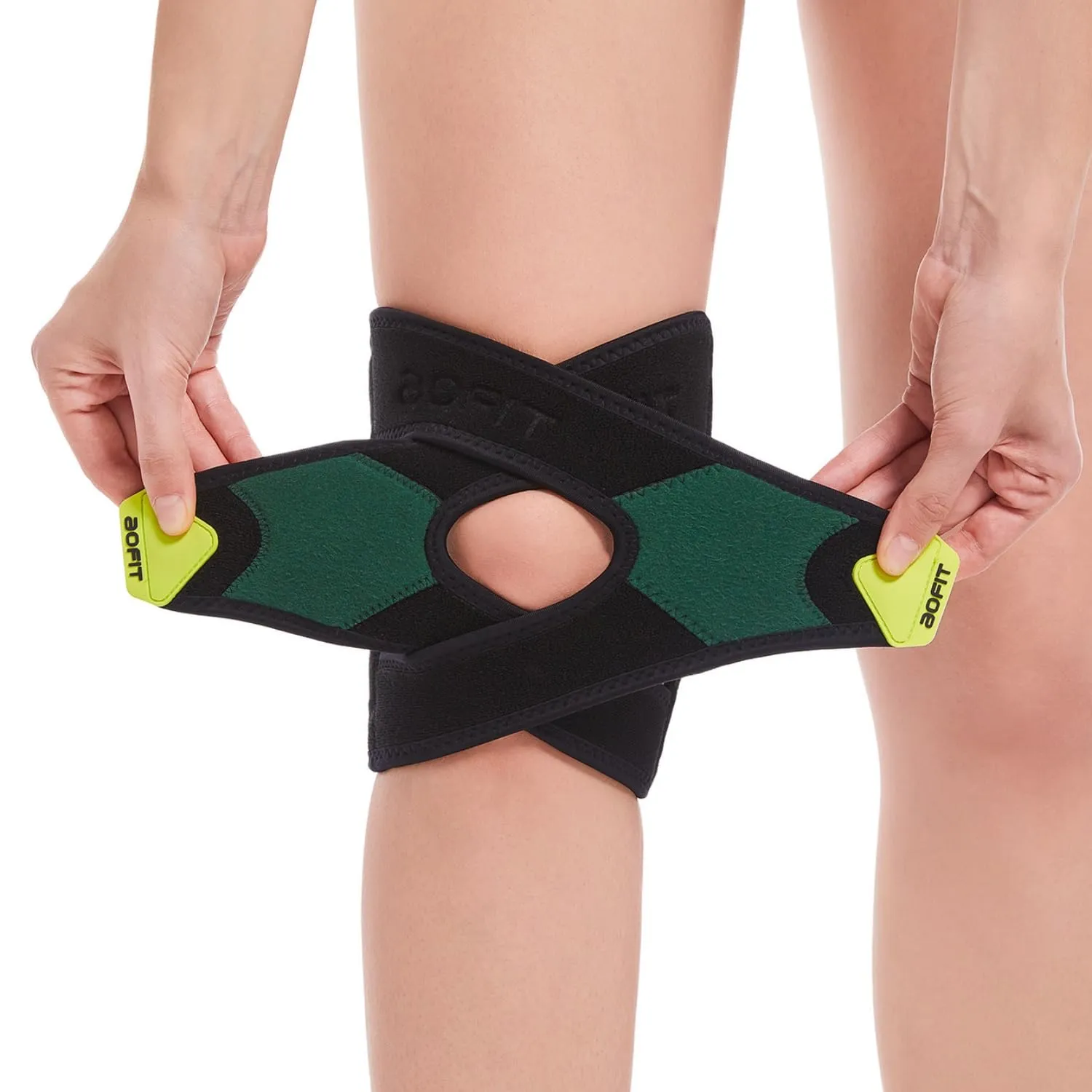 Knee Brace for Men & Women, Adjustable Compression with Memory Stabilizers for ACL, MCL, Meniscus Tear, Arthritis Pain Relief - Breathable for Sports, Running, Injury Recovery XL