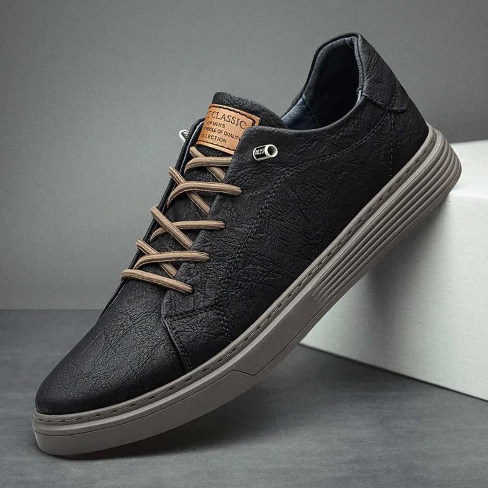 Lace Up Leather Shoes for Men