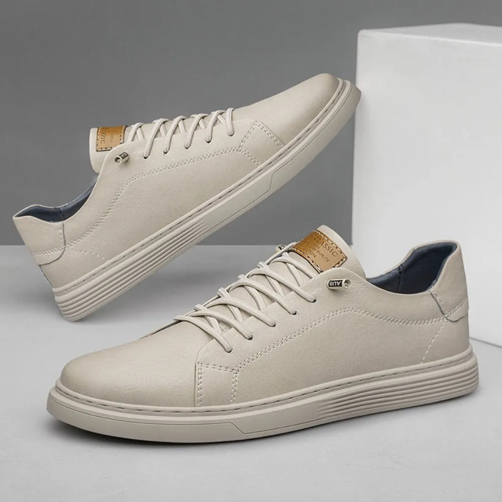 Lace Up Leather Shoes for Men