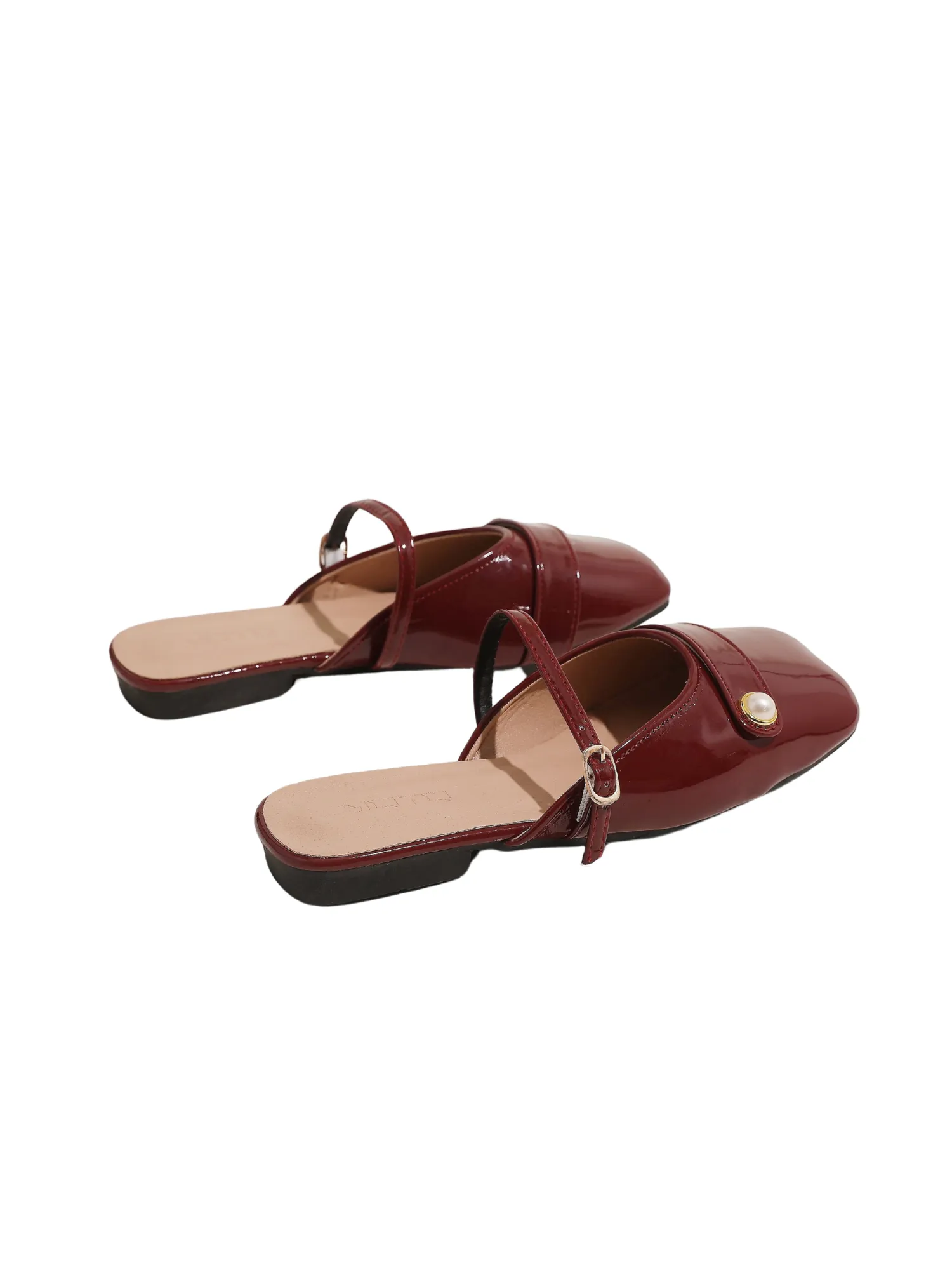 Élan Aura Close Toe Loafer-Red
