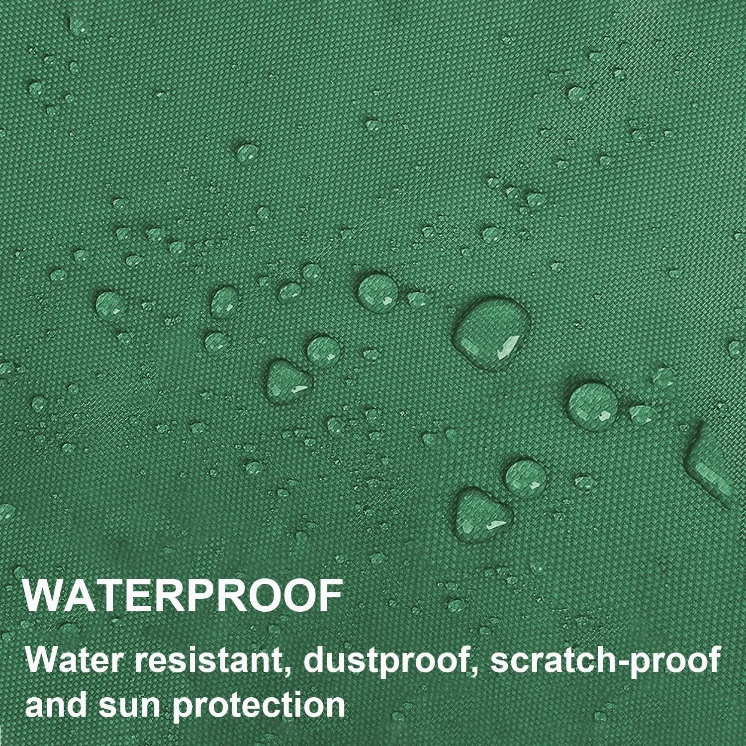 LDIW Trailerable Boat Cover 420D Oxford Cloth Waterproof UV Protection Dust-Proof Cover Fit for V-Hull, Tri-Hull, Bass, Fishing Boat, Runabout, Fish & Ski Boat,Green,11~13FT: 420x270cm