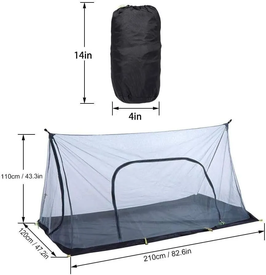 Lightweight Backpacking Tent 2-3 Person, 5LB Bushcraft Tent with Canopy, Waterproof Trekking Pole Tent, Camping Shelter, Hiking Tent with 4 Poles