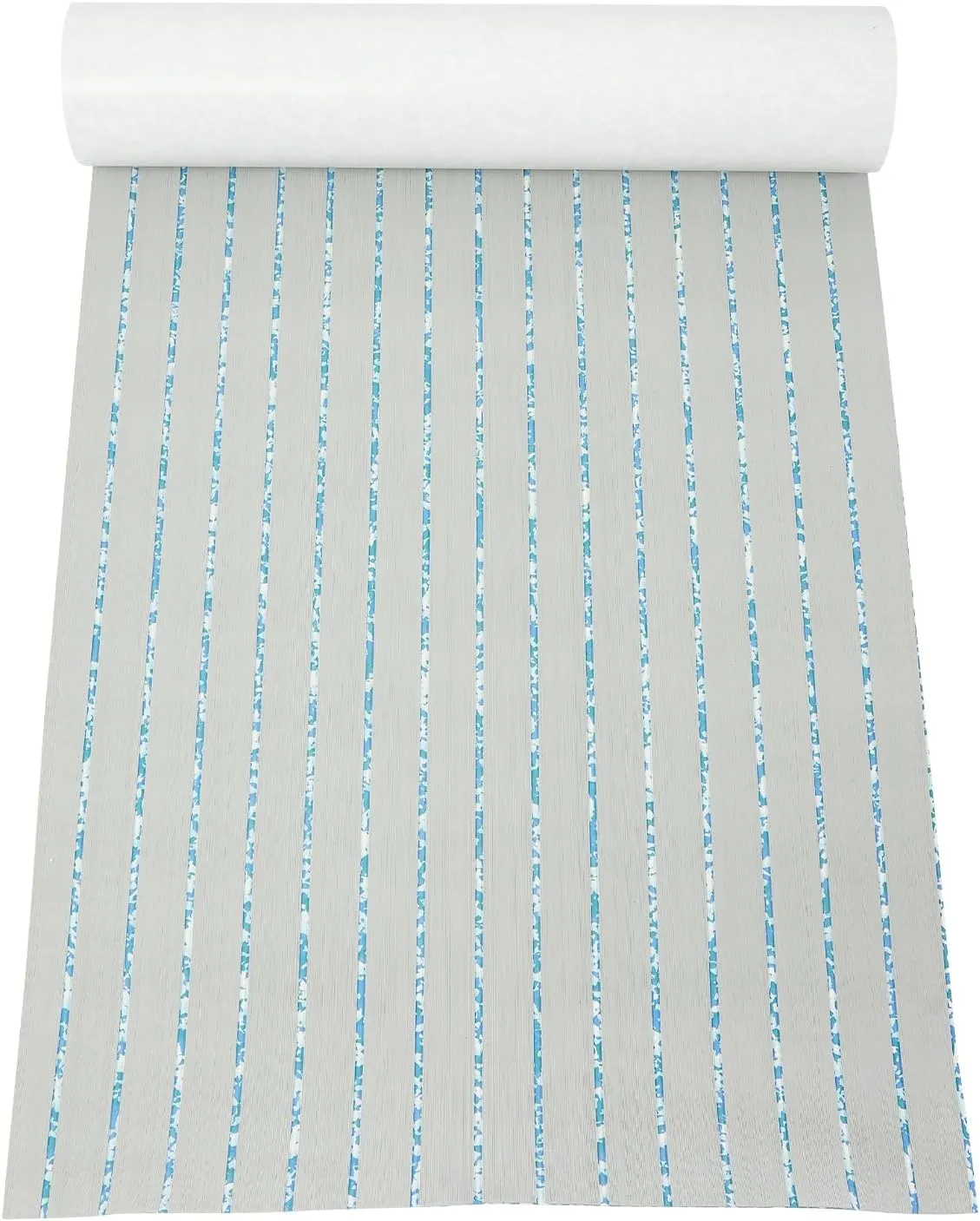 LOYALHEARTDY Eva Synthetic Teak Decking Sheet Foam Mat Non-Slip Boat Flooring Decking Pad EVA Faux Wood Teak Decking Thickness Boat Marine Mat Self-Adhesive for Yacht RV Boat