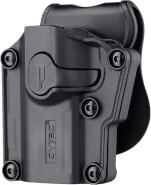 Mega-Fit Paddle Holster, Fit Most Popular Full Size and Compact Pistols