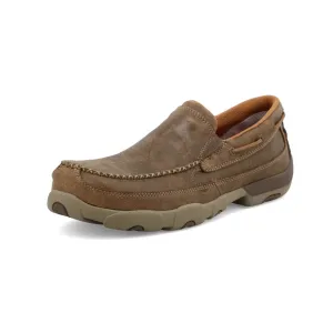 Men's Twisted X WORK Boat Shoe Driving Moc- MDMSC03