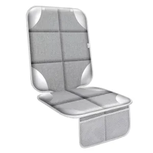 Meolsaek Car Seat Protector, 600d Fabric Waterproof Car Seat Cover with Non-Slip Backing, Under Baby Car Seat from Pressure Marks