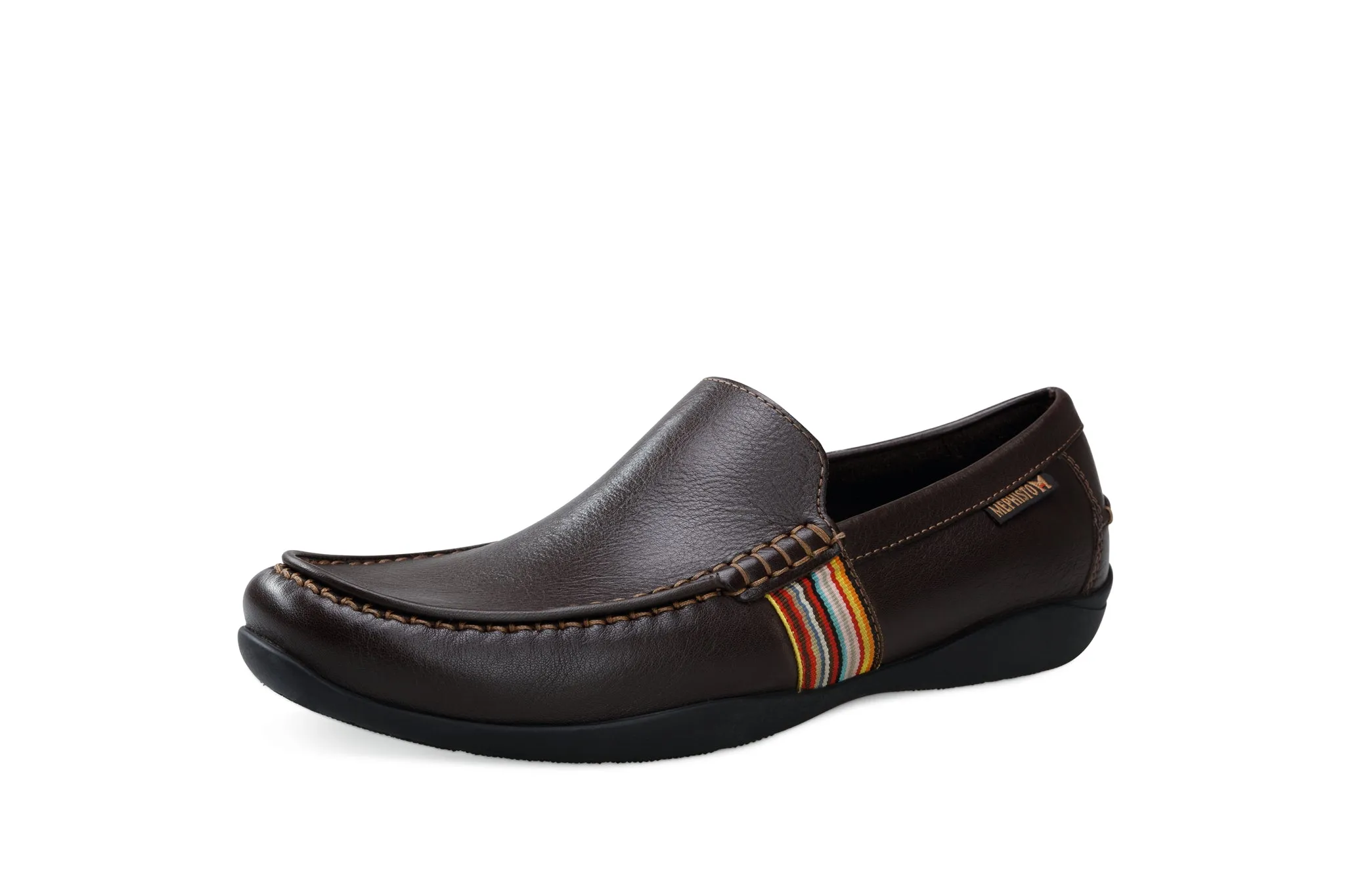 Mephisto Men's Idris Dark Brown Smooth Leather Loafer
