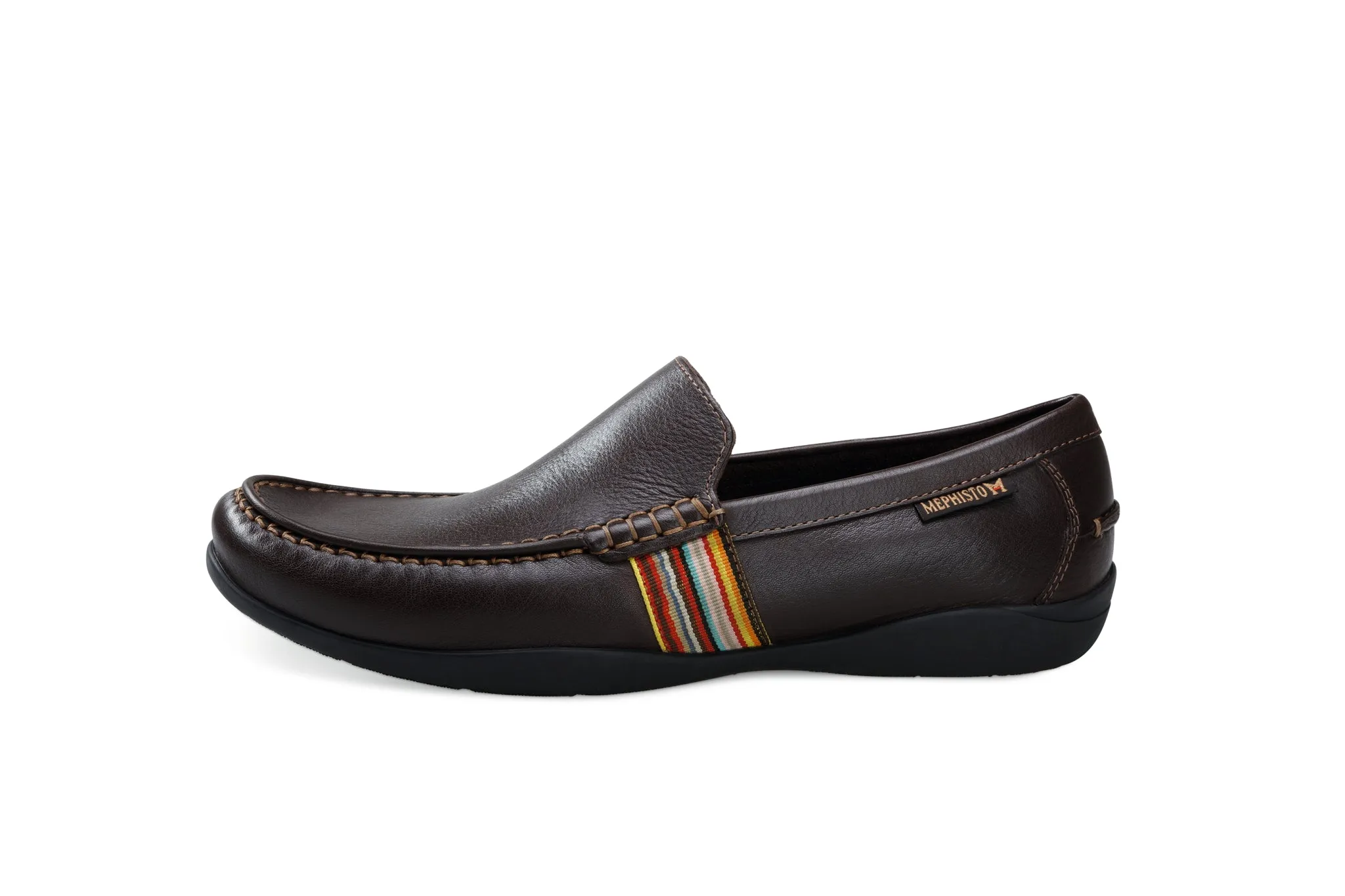 Mephisto Men's Idris Dark Brown Smooth Leather Loafer