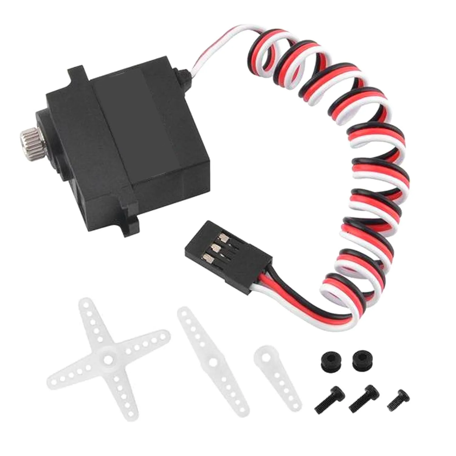 Metal Gear Coreless 180 Degree Waterproof Digital Mini Servo PDI-1151MG Compatible with RC Helicopter Car Robot Boat