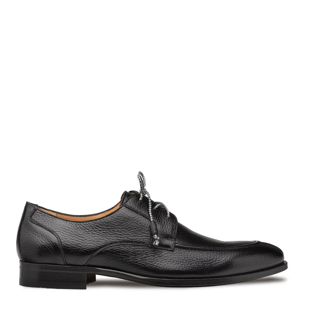 Mezlan Fratello 20937 Men's Shoes Black Deer-Skin Leather Derby Split-Toe (MZ3649)