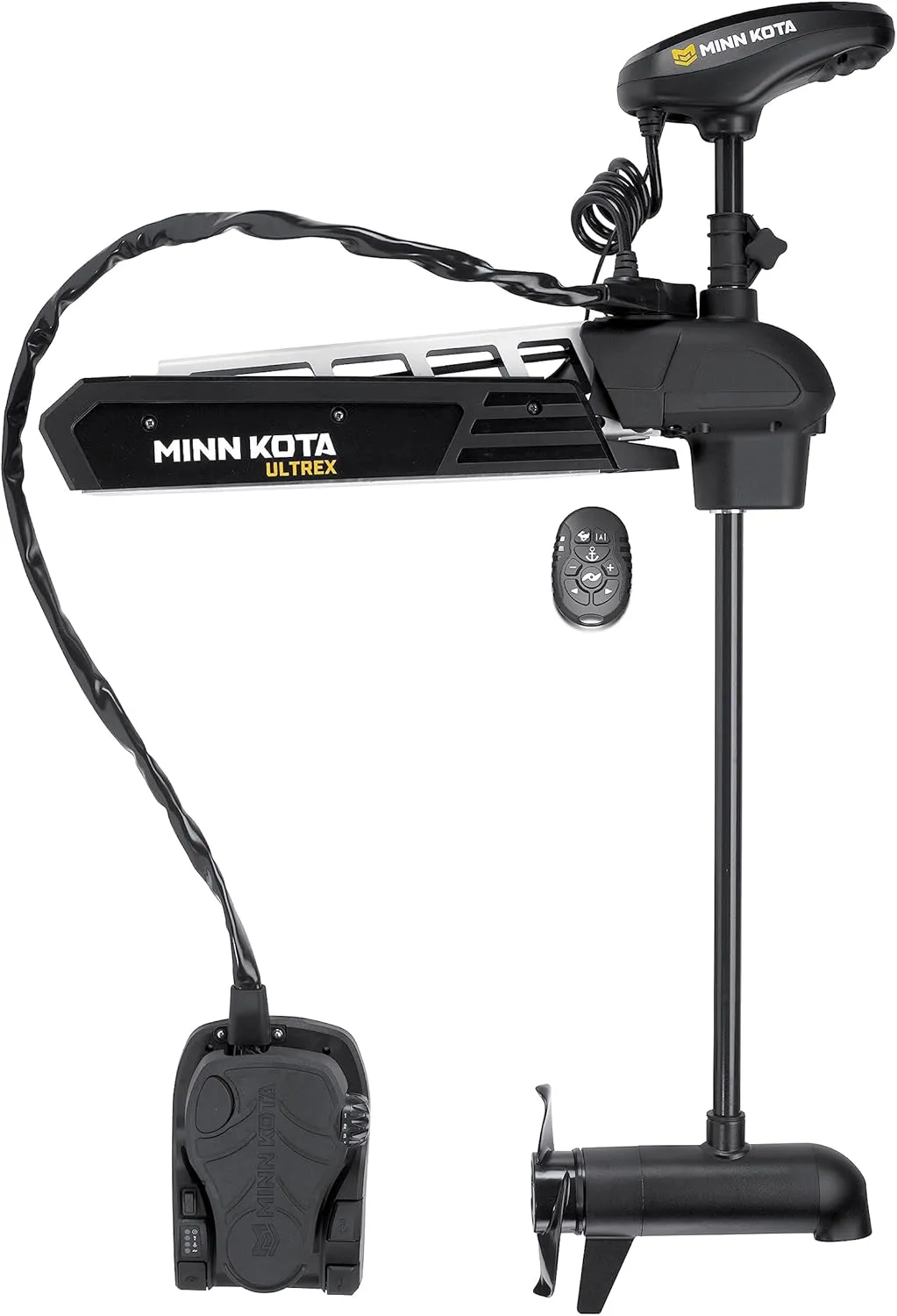 Minn Kota Ultrex Bow-Mount Trolling Motor with Dual Spectrum Chirp Sonar, 80 Lb. Thrust, 45 in. Shaft, Freshwater