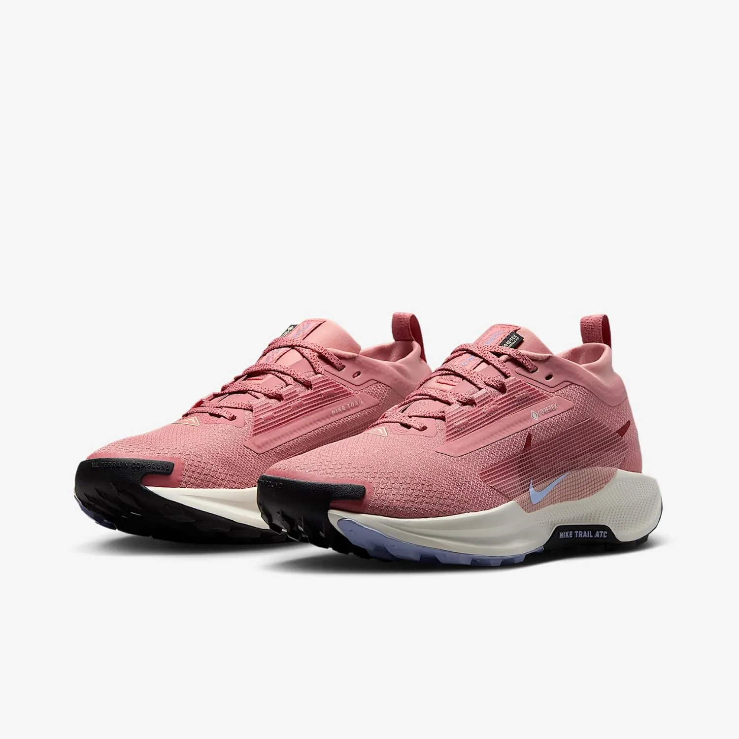 Nike Pegasus Trail 5 Gore-TEX Women's Waterproof Running Shoes (FQ0912-602, Red Stardust/Lilac Ice/Alabaster/Mars Stone)