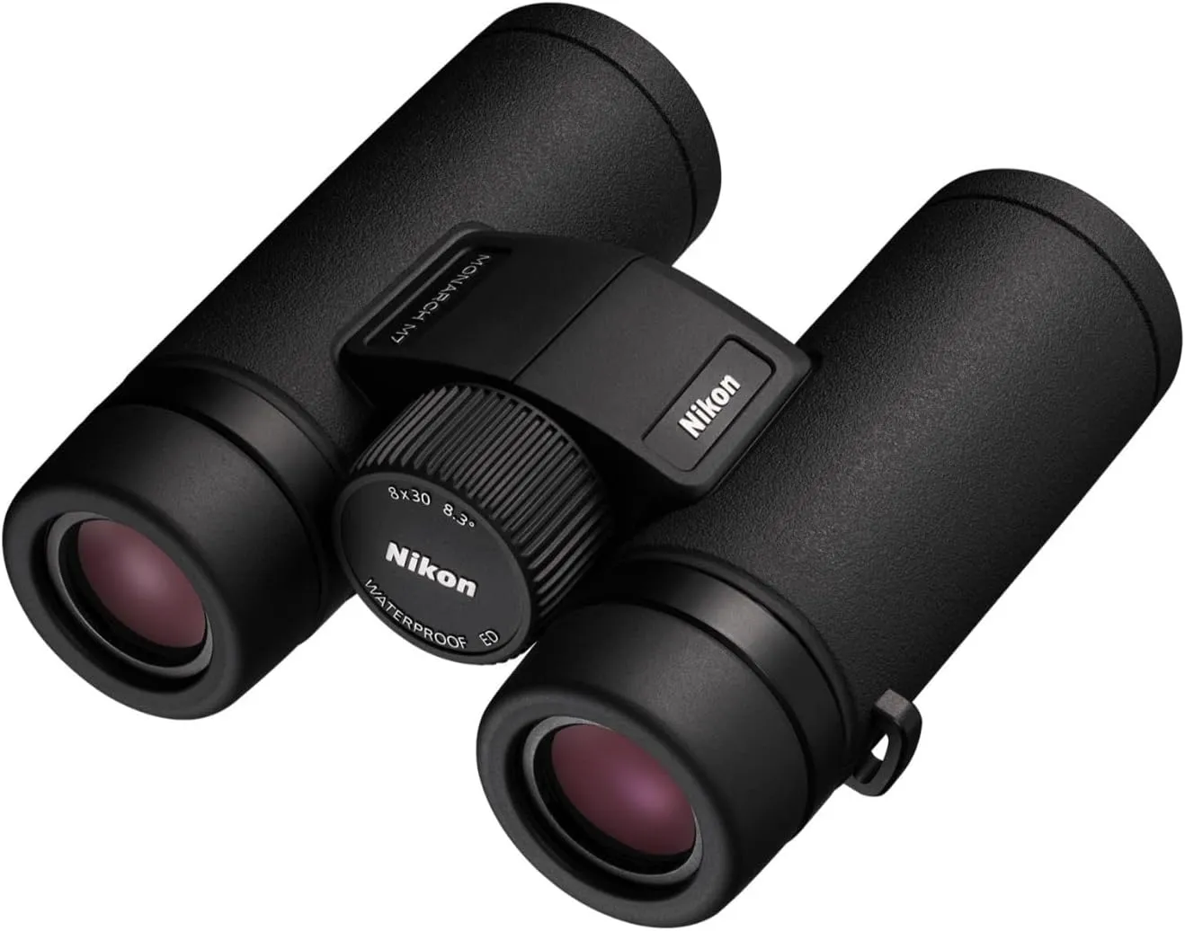 Nikon Monarch M7 8x30 Binocular | Waterproof, fogproof, Rubber-Armored Compact Binocular with ED Glass, Wide Field of View, Oil & Water Repellent Coating, Locking Diopter | Official Nikon USA Model