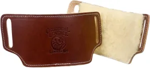 Occidental Leather 5006 10” x 6” Sheepskin Lined Leather Pro Carpenters Hip Pads