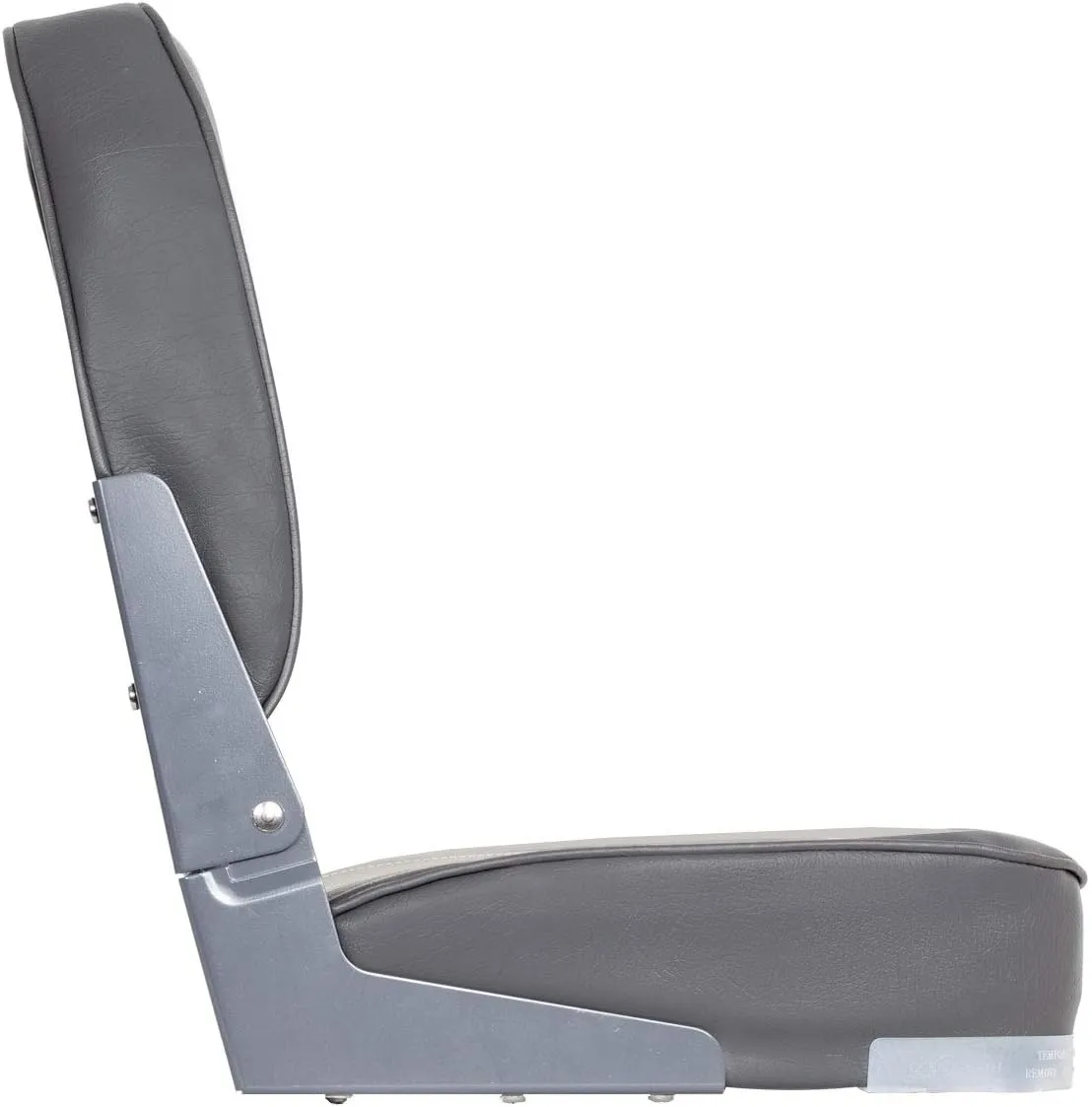 Oceansouth Deluxe Folding Boat seat (Grey/Charcoal) Fishing Folding Chair Accessories Kayak Boat Seats seat Covers Back Pack Canoe Paddle Board Waterproof Cushions Boating Swivel Chairs Jon Bench