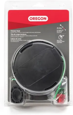 Oregon Universal Trimmer Head Replacement, For Gas and Electric Trimmers and Weed Wackers, 4-1/2" Speed Feed, Fits Most Straight-Shaft Trimmers Such as Echo, Stihl, RedMax, Troy-Bilt and More (55-265)