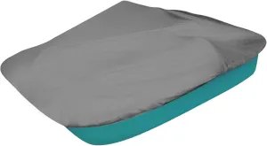 Outdoor Pedal Boat Cover 3 or 5 Person Paddle Boat Protector 210D Oxford Fabric Waterproof Dust-Proof UV Protection 112.5" L X 78.7" W,Dark Gray