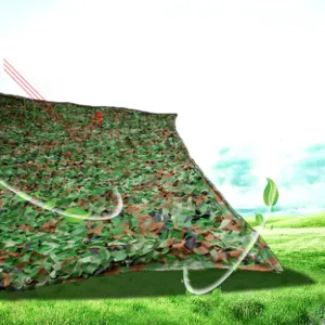 Outdoor Photography Camo Netting,Oxford Fabric Camouflage Netting,Green Army Blinds Nets,Summer Shading Military Nets,for Bars,Garden,Animal Observation,Party Decoration