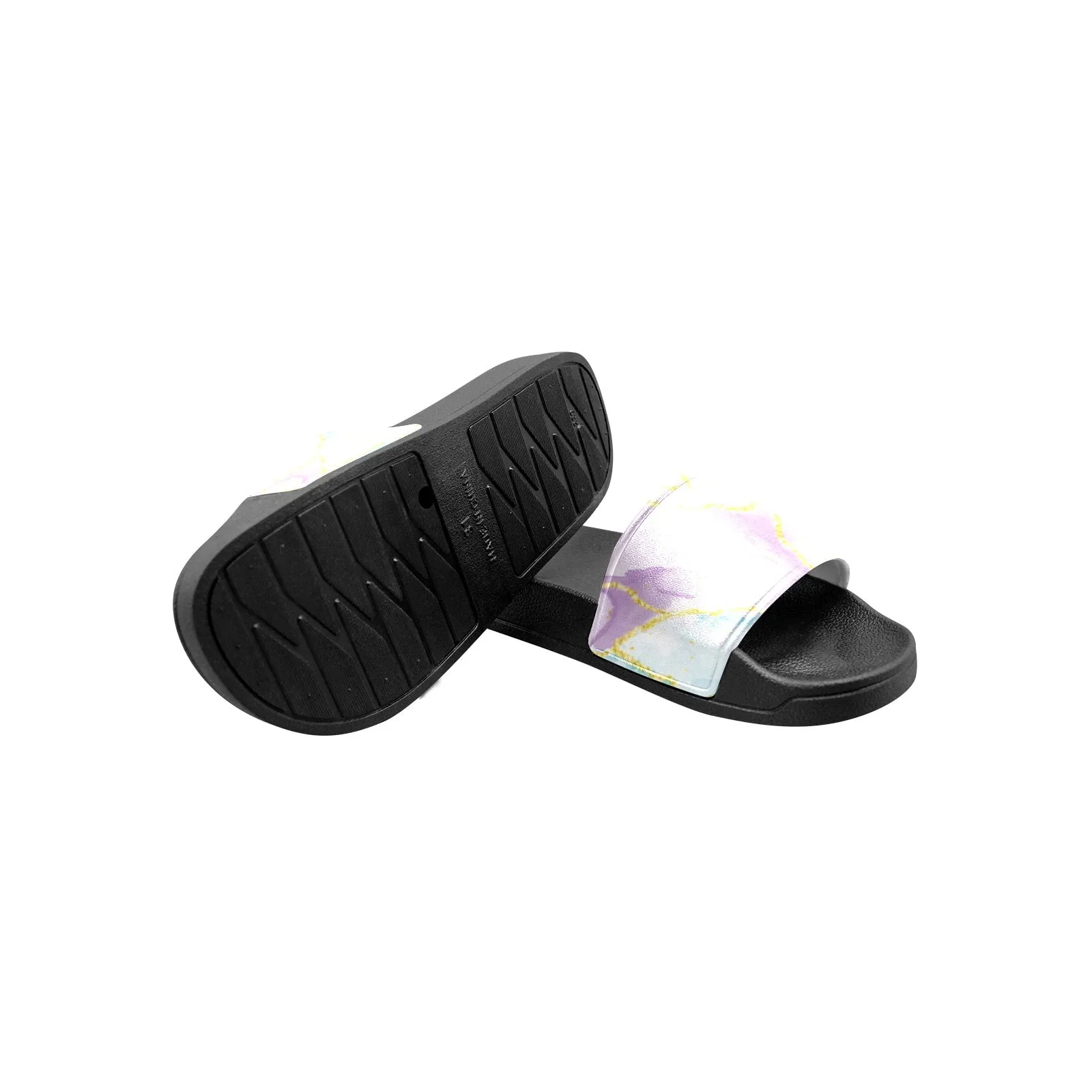 Pastel Marble Kids' Slide Sandals