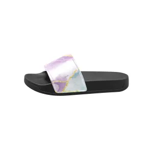 Pastel Marble Kids' Slide Sandals