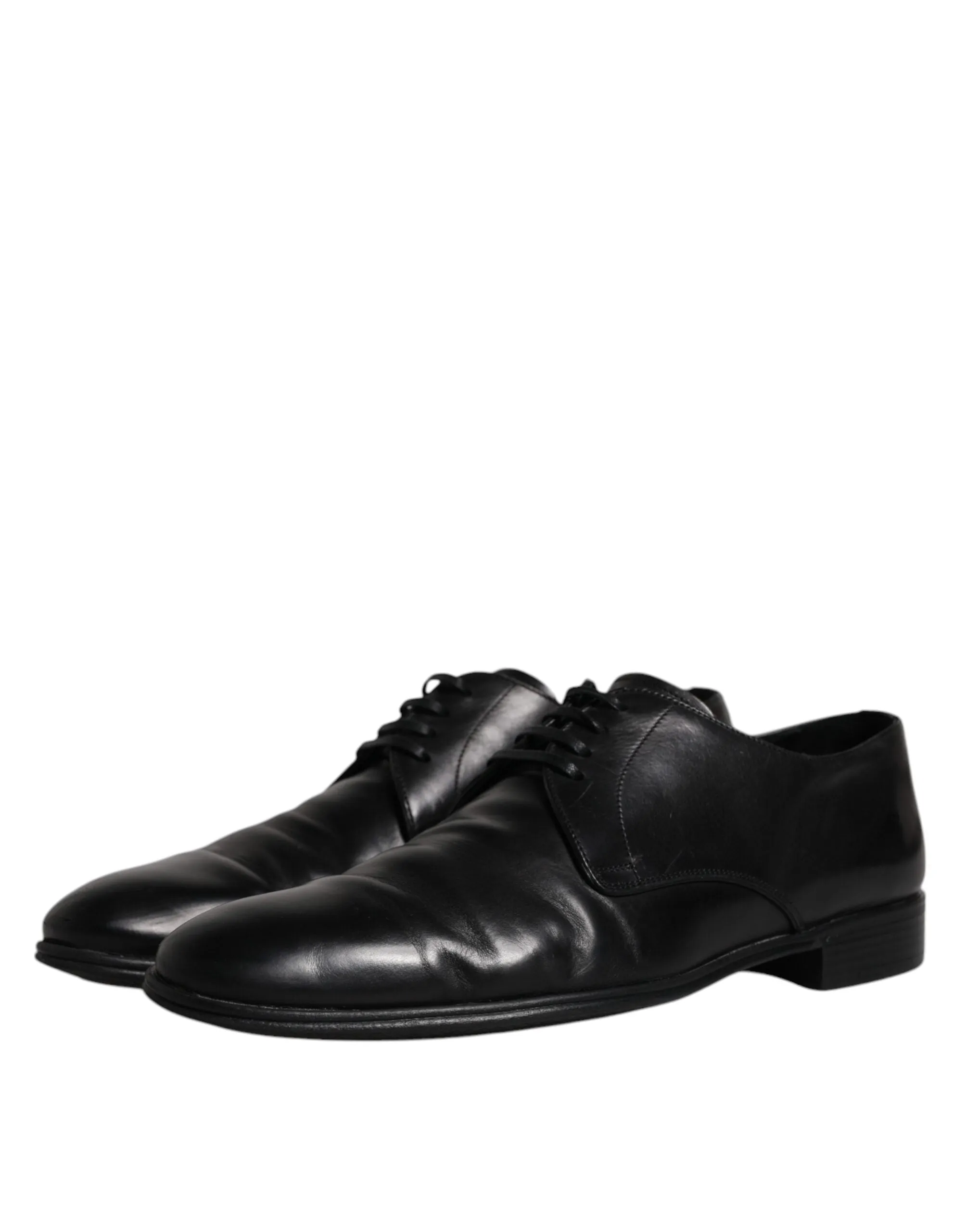 Pocket-friendly Formal Lace Trustworthy assistance Up Shoes Men Derby Dolce Black Gabbana & Leather