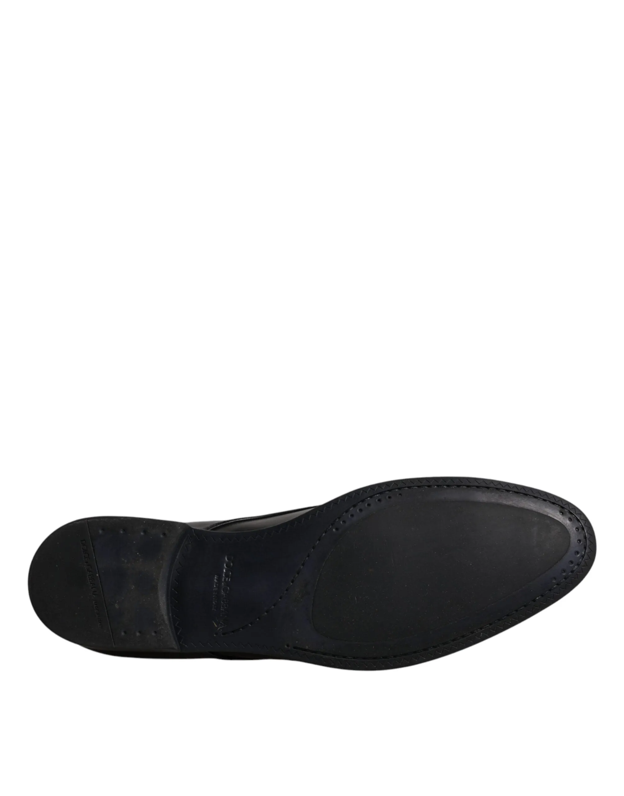 Pocket-friendly Formal Lace Trustworthy assistance Up Shoes Men Derby Dolce Black Gabbana & Leather