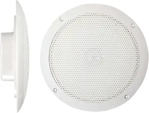 PQN Audio ECO50-4W Waterproof Marine Speakers - RV, Camper, Boat, Wall and Floor Outdoor Speakers