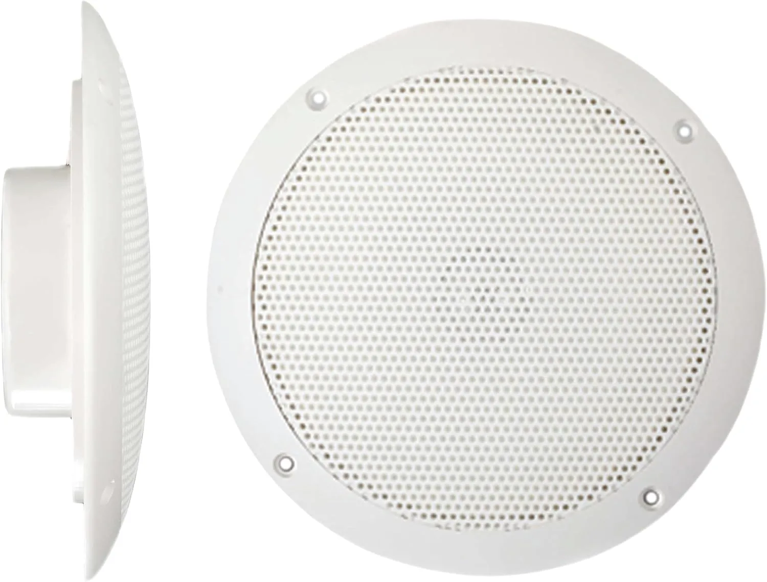 PQN Audio ECO50-4W Waterproof Marine Speakers - RV, Camper, Boat, Wall and Floor Outdoor Speakers
