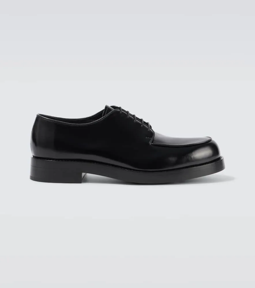 Prada Brushed leather Derby shoes
