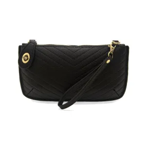 Qui9lted Mini Crossbody Wristlet Clutch