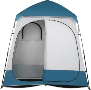 Quick Setup Portable Privacy Tent with Oxford Fabric, Lightweight 10.47lbs – Pop-up Design para Camping Showers, Beach Changing & Outdoor Restrooms