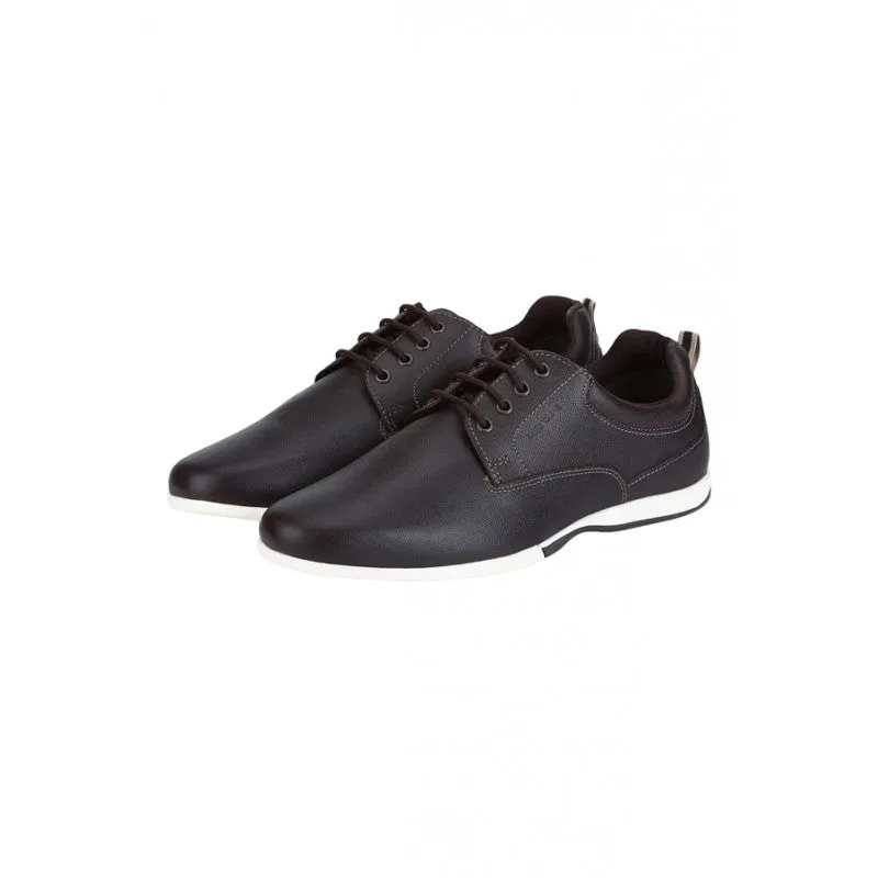 RedTape Men Dark Brown Derby Shoes