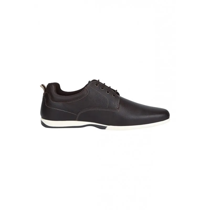 RedTape Men Dark Brown Derby Shoes