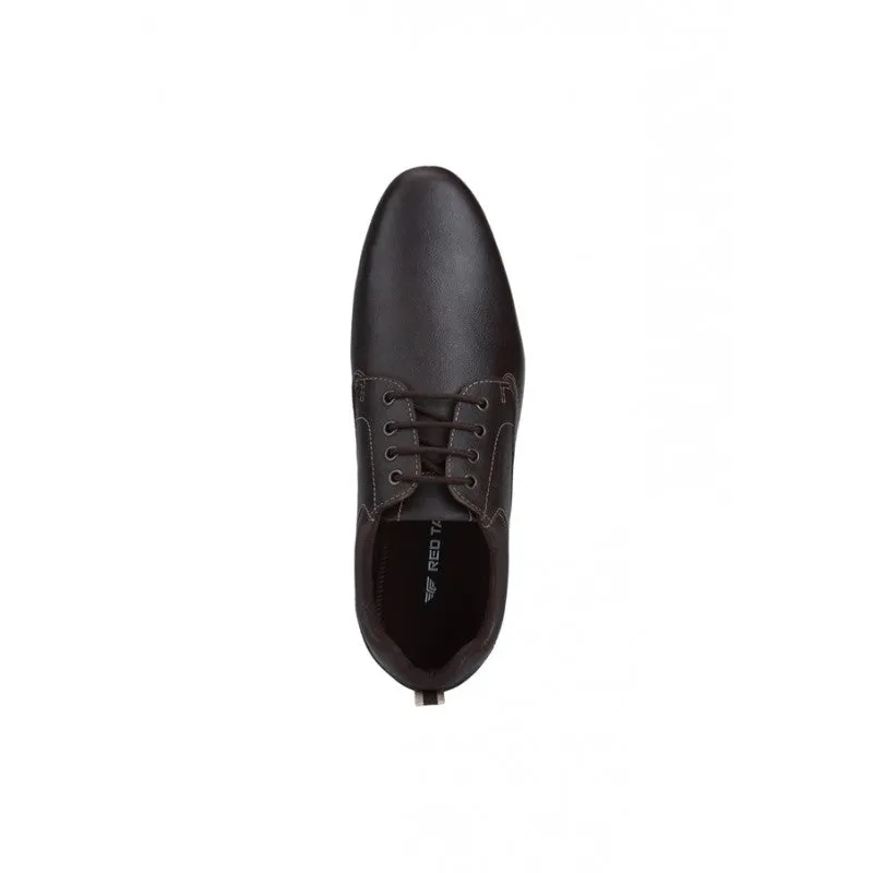 RedTape Men Dark Brown Derby Shoes