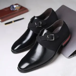 Scott - Buckle Suede Loafer
