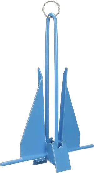 Seachoice Utility Anchor with Slip Ring Shank – Hot-Dipped Galvanized Steel or PVC Coated – Multiple Sizes