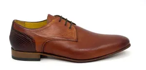 Sergio Tan Men's Derby Dress Shoes