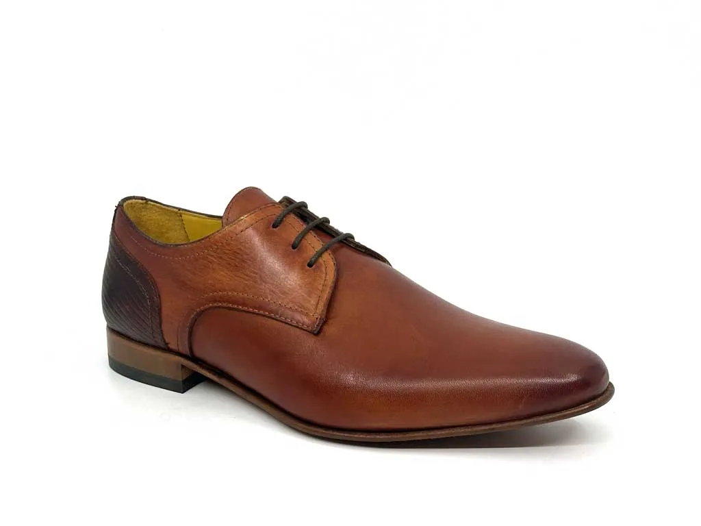 Sergio Tan Men's Derby Dress Shoes