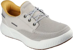 Skechers - Mens Relaxed Fit: Cyrus - Eagan Slip On Shoes, Color Sand, Size: 10.5 M US