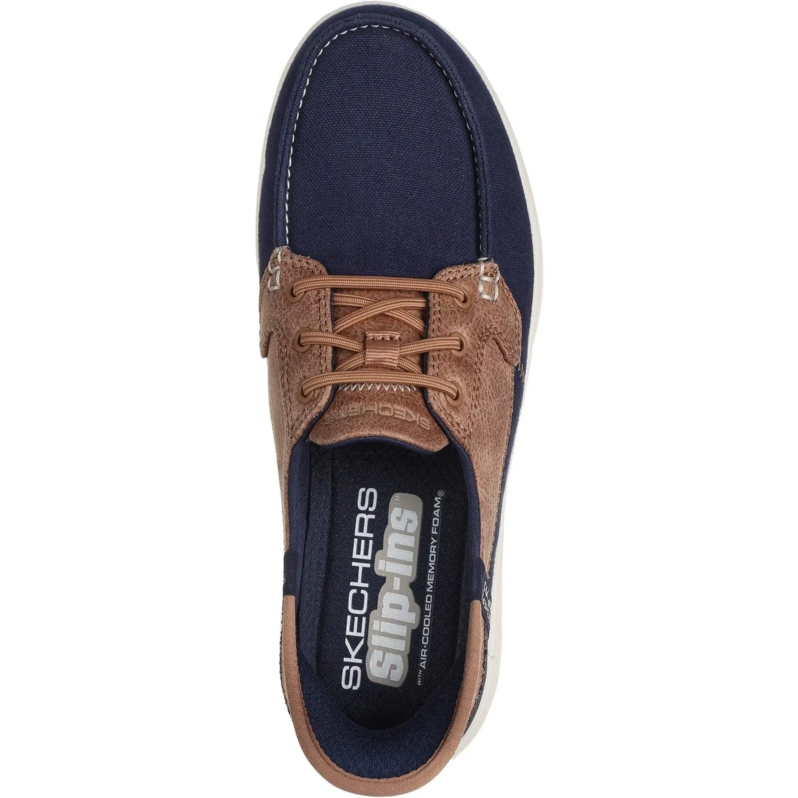 Skechers Women's On-the-GO Flex - Palmilla Boat Shoe in Navy