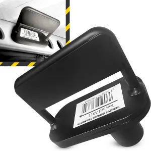 Skywin-Trailer Lock, Axle Stop Device, Magnetic Trailer Axle Stopper, Trailer Tandem Slide Stopper for Semi Trailers, Refrigerator Trailers, Dry Van Trailers, Semi Truck Tools (Black)