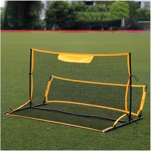 Soccer Goals for Backyard Soccer Nets Football Training Equipment Quick Setup Ultra Portable for Penalty Kicks, Target Practice & Backyard Games