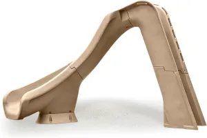 S.R. Smith 670-209-58223 Typhoon Left Curve Pool Slide, Sandstone
