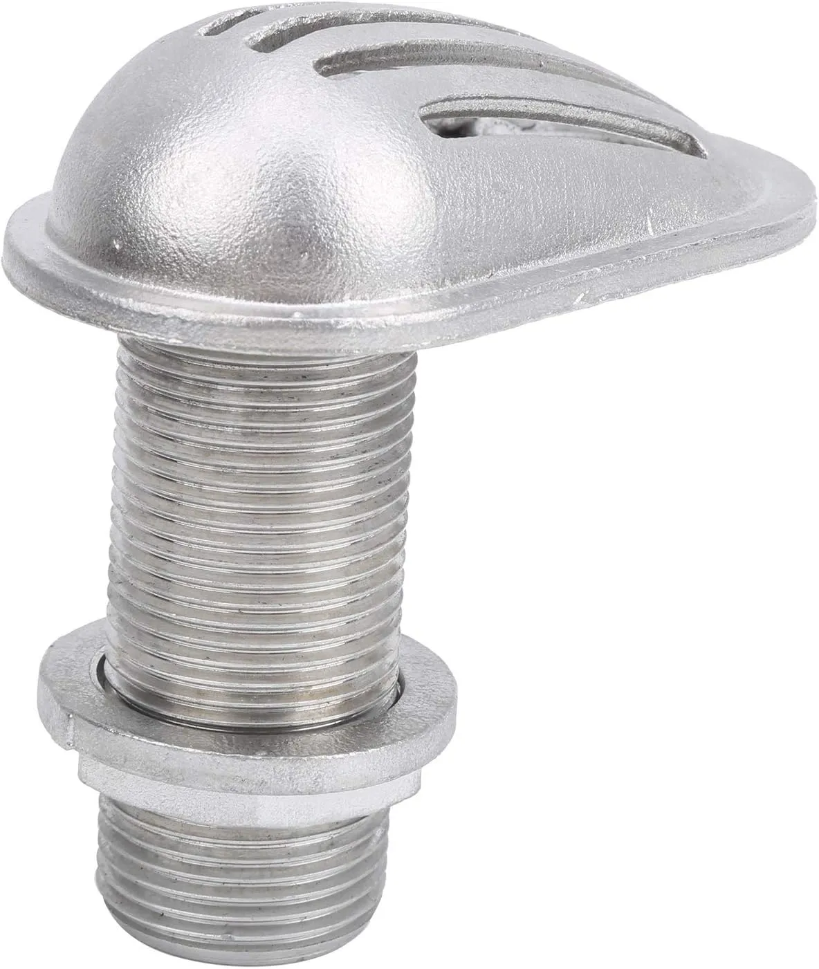 Stainless Steel 316 Marine Boat Intake Strainer, Filter Scoop, Clear Anodized Rust Proof Engine Water Pump Repair Replacement Part for Yacht Kayak, Suitable for Marine