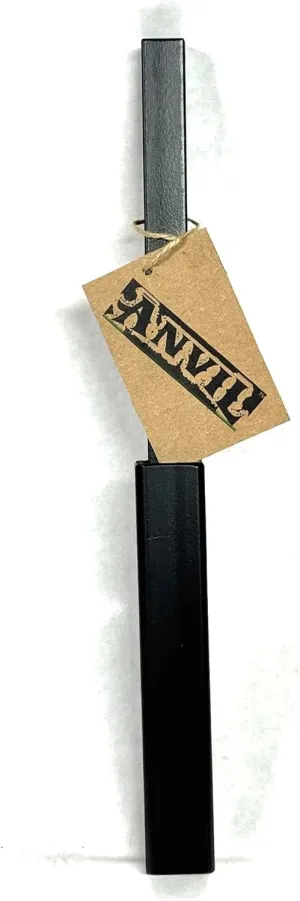 Steel Grip 7" Outdoor Rail Post Replacement Leg, Repairs for Core Drilled 1" Handrails Posts/Extensions No Welding-Slip-fit-Slides in Posts. Anvil Repair Brackets- Broken Rusted Step Railing Bases