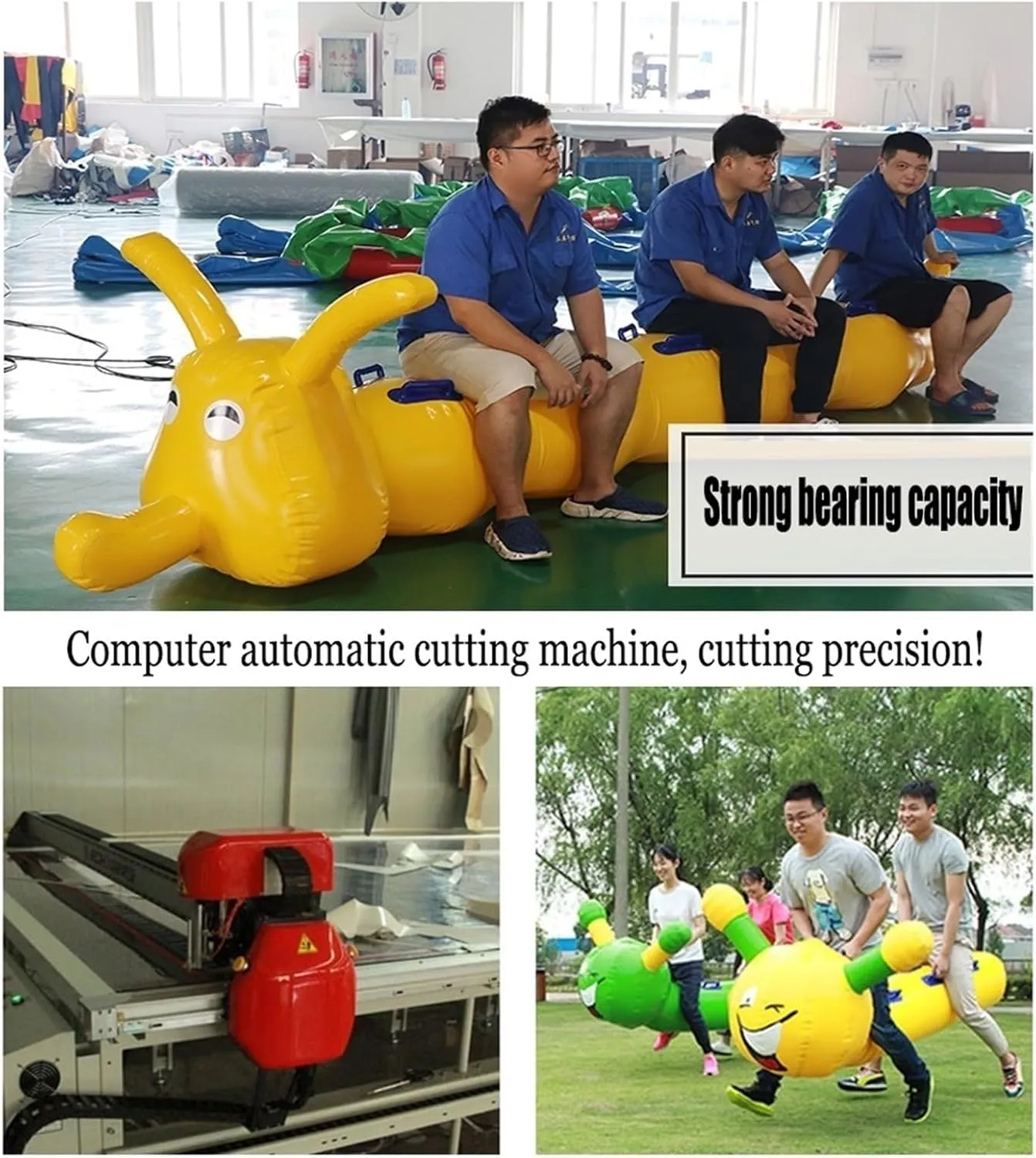 Team Building Games Field Day Outdoor Teamwork Games, Fun Games Lawn Inflatable Dragon Boat Game Toys, Team Building Exercise Activities Games, 2 PCS(9 Seats/L-5.5M)